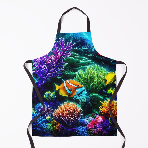 Item preview, Vibrant Tropical Coral Reef Paradise designed and sold by MagicCrystal.