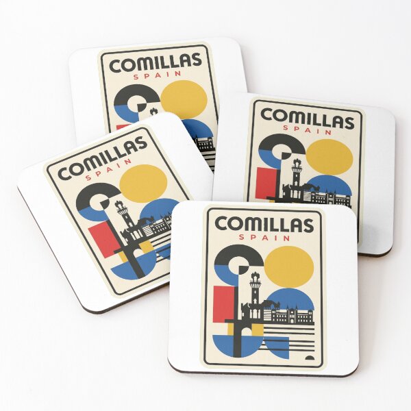 Item preview, Retro Comillas Bauhaus Geometric Skyline designed and sold by k3rstman1.