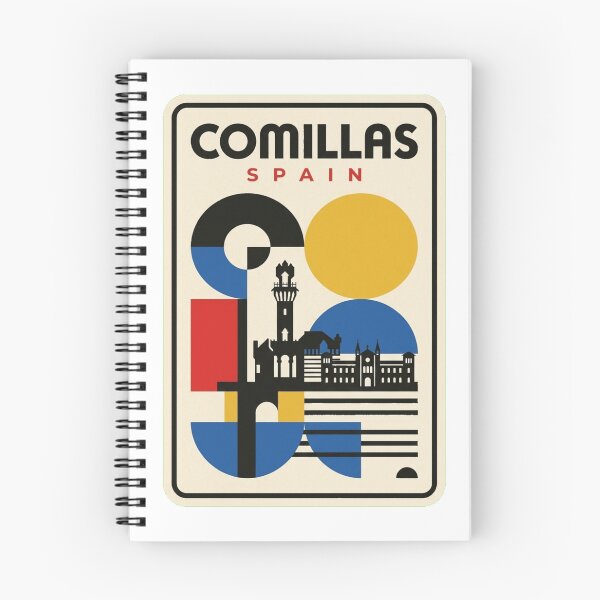 Item preview, Retro Comillas Bauhaus Geometric Skyline designed and sold by k3rstman1.