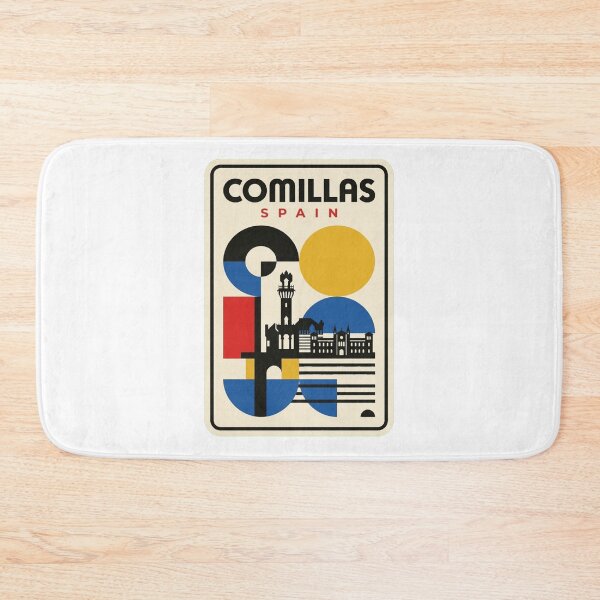 Item preview, Retro Comillas Bauhaus Geometric Skyline designed and sold by k3rstman1.