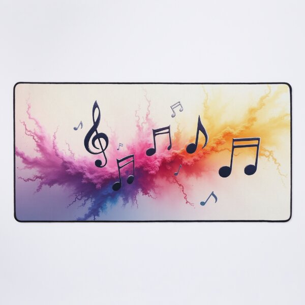 Item preview, Colorful Music Notes Abstract Art – Vibrant Watercolor Musical Wall Decor. designed and sold by fbtrisha.