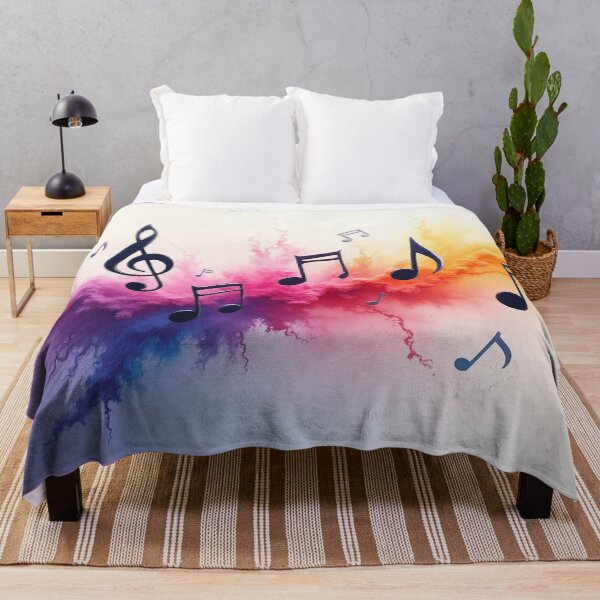 Item preview, Colorful Music Notes Abstract Art – Vibrant Watercolor Musical Wall Decor. designed and sold by fbtrisha.