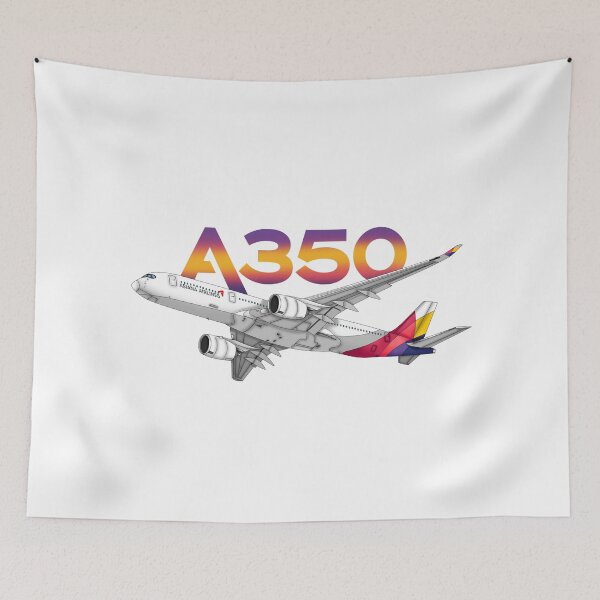 Item preview, Airbus A350 designed and sold by PlanesArtByLeo.