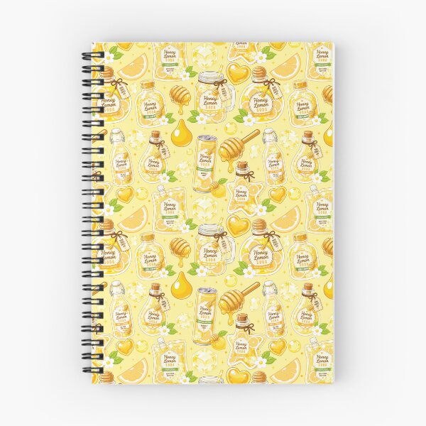 Item preview, Cute Honey Lemon Soda Seamless  designed and sold by KJackArtwork.