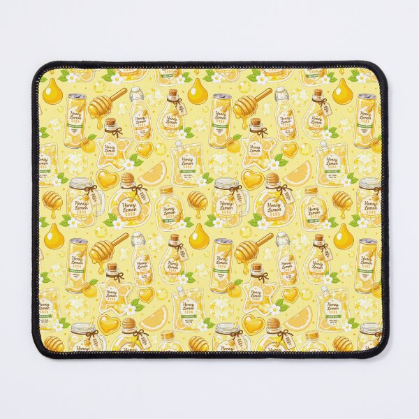 Item preview, Cute Honey Lemon Soda Seamless designed and sold by KJackArtwork.