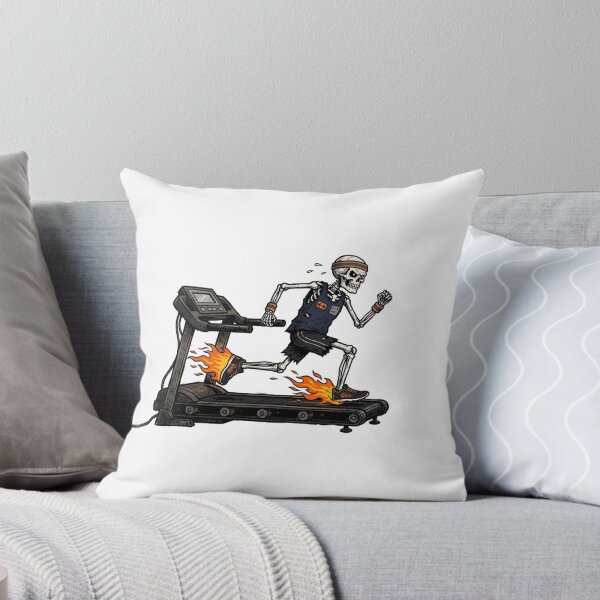 Item preview, Burning Treadmill Skeleton - RIP Fast Fitness designed and sold by Maclaw200d.