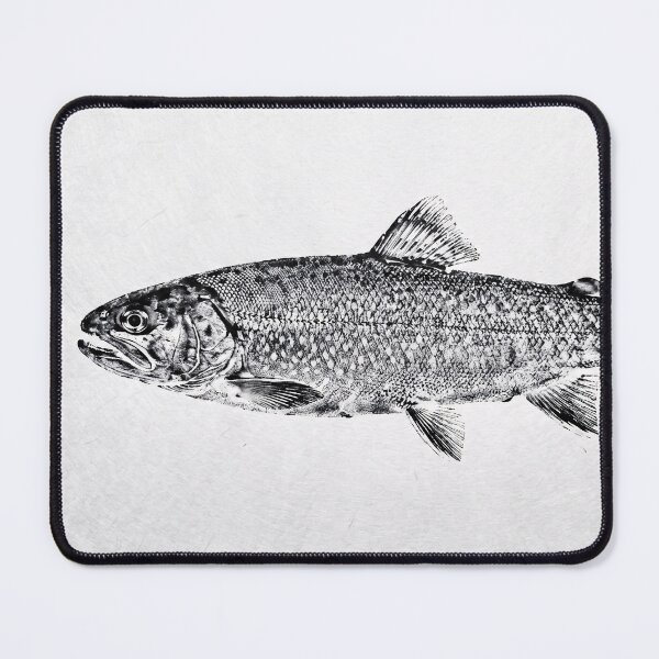 Item preview, Gyotaku Salmon pFish Print - Japanese Sumi-e Art I designed and sold by Yaremchuk.