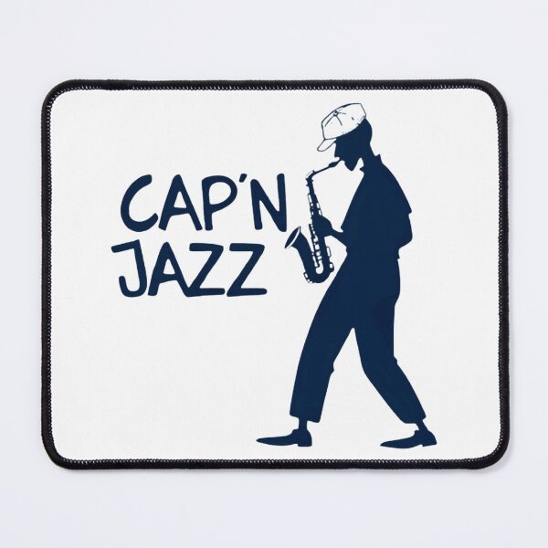 Item preview, BLACK LOGO CAP'N JAZZ BADN designed and sold by QekiFJCute.