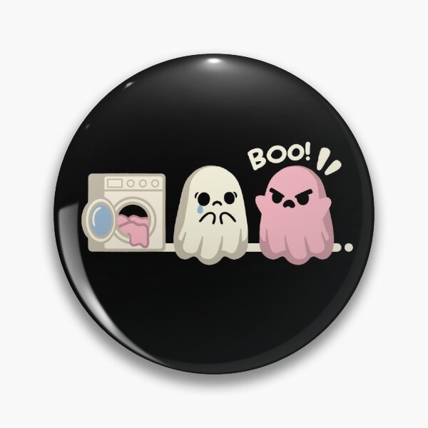 Item preview, Funny Pink Laundry Ghost Cute Spooky designed and sold by NemiMakeit.