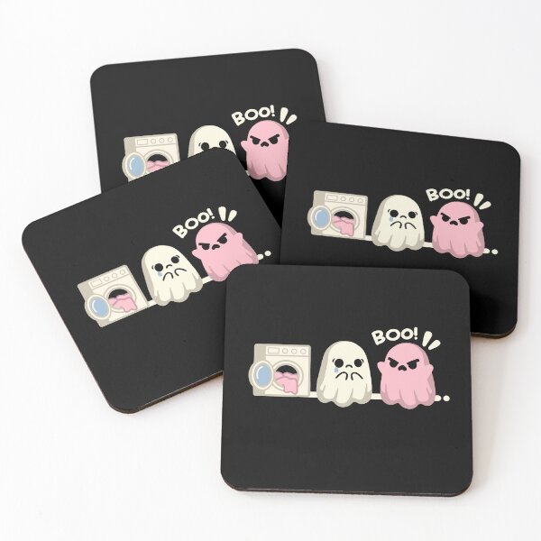Item preview, Funny Pink Laundry Ghost Cute Spooky designed and sold by NemiMakeit.