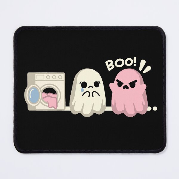 Item preview, Funny Pink Laundry Ghost Cute Spooky designed and sold by NemiMakeit.