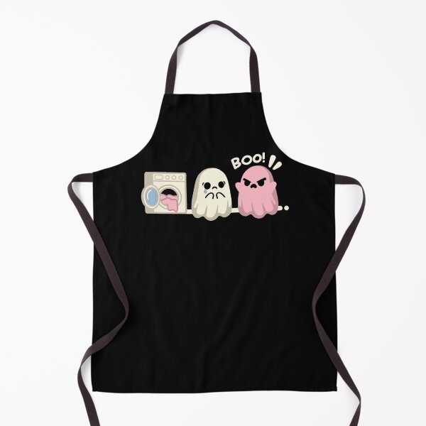 Item preview, Funny Pink Laundry Ghost Cute Spooky designed and sold by NemiMakeit.