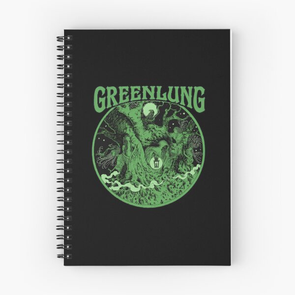 Item preview, GREENS LUNGS Psychedelic Forest Lantern Occult designed and sold by MarekTollen.