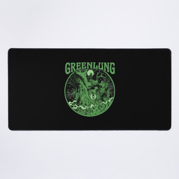 Item preview, GREENS LUNGS Psychedelic Forest Lantern Occult designed and sold by MarekTollen.