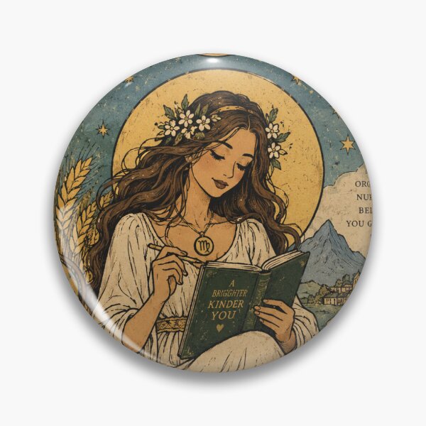Item preview, Virgo Tarot Card – The Nurturer | Cute Mystic Zodiac Aesthetic designed and sold by Moon & Sun Tarot.