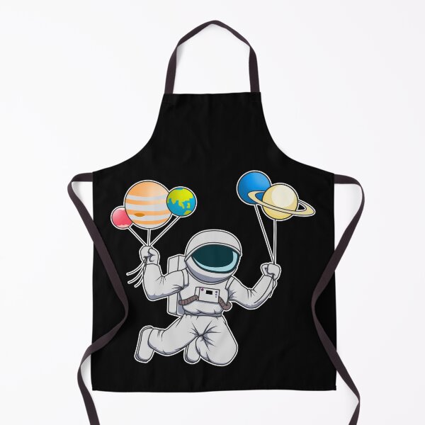 Item preview, Funny Astronaut with Balloon Planets designed and sold by Jaudaux Designs.