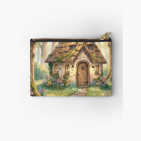 Item preview, Charming Cottage In Wooded Sunlight designed and sold by Maria Dryfhout.