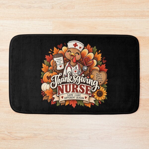 Item preview, Thanksgiving Nurse Gift Cute Turkey Care Fall Style designed and sold by Corvoria.
