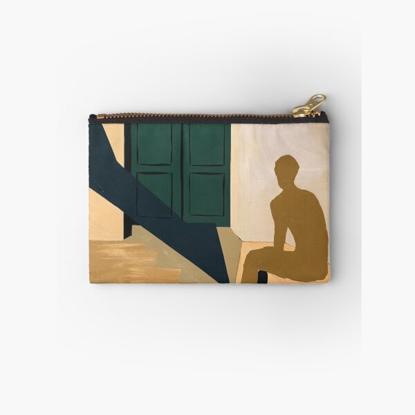 Item preview, Minimalist Seated Silhouette Art Print designed and sold by Moodzu.