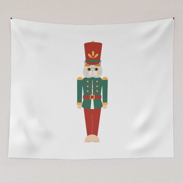 Item preview, Christmas Nutcracker Scottish fold Cat designed and sold by Qualali Studio.