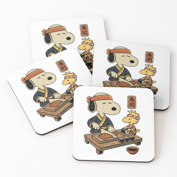 Item preview, Snoopy - Peanuts Sushi Master designed and sold by Gerberjayey.