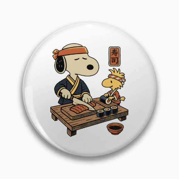 Item preview, Snoopy - Peanuts Sushi Master designed and sold by Gerberjayey.