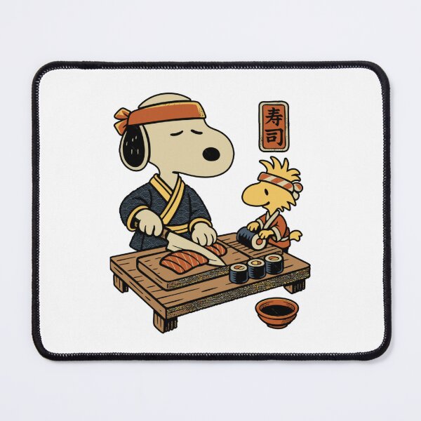 Item preview, Snoopy - Peanuts Sushi Master designed and sold by Gerberjayey.