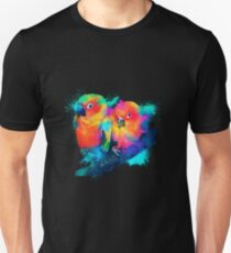 Parrot bird colorful Unisex T-Shirt