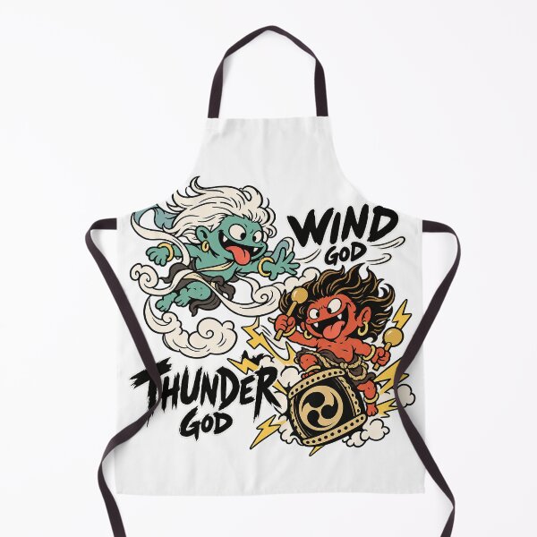 Item preview, Wind God and Thunder God – Playful Mythology Duo designed and sold by zzz888.