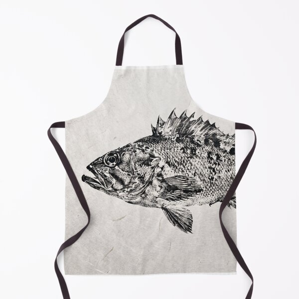 Item preview, Gyotaku Rockfish Fish Print - Japanese Sumi-e Art I designed and sold by Yaremchuk.