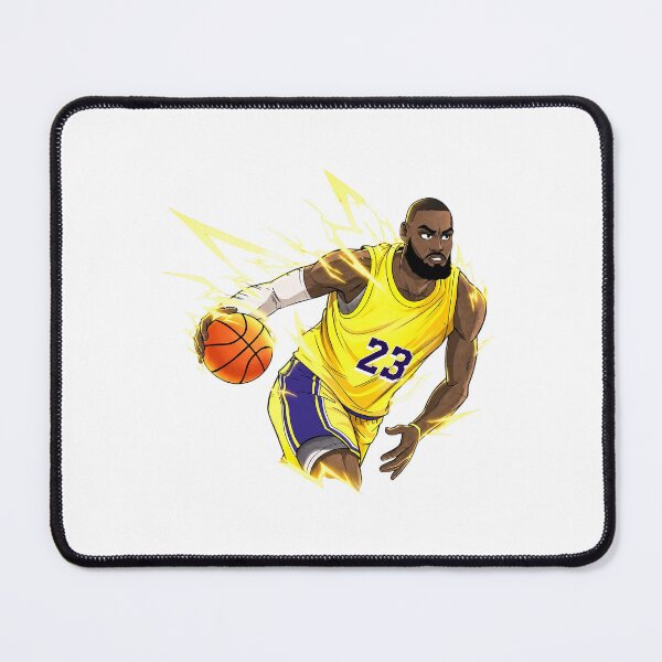 Item preview, LeBron-James Los Angeles Anime Superpower Lightning Graphic designed and sold by dartoffofo⭐⭐⭐⭐⭐.