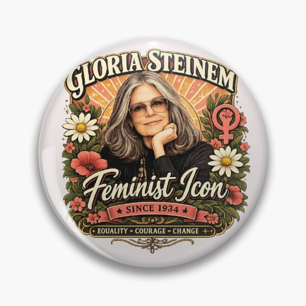 Artikelvorschau, Gloria Steinem entworfen und verkauft von urbanons.