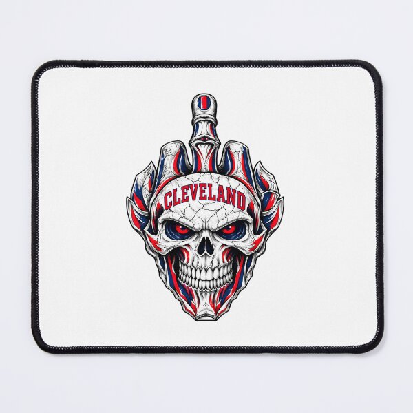 Item preview, Cleveland Middle Finger Skull Us Against Everyone Graphic designed and sold by dartoffofo⭐⭐⭐⭐⭐.