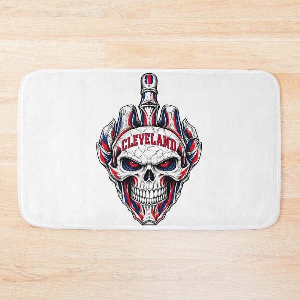 Item preview, Cleveland Middle Finger Skull Us Against Everyone Graphic designed and sold by dartoffofo⭐⭐⭐⭐⭐.