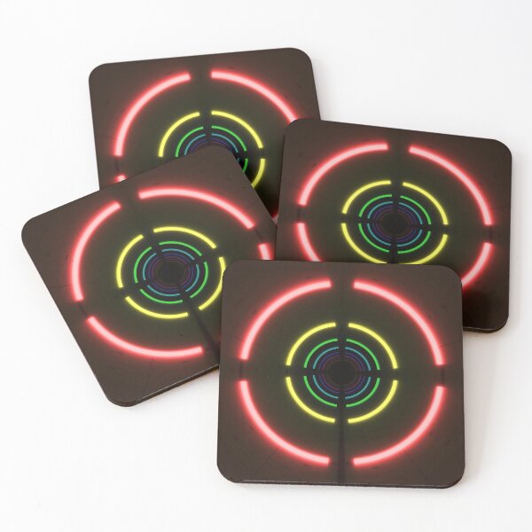 Item preview, Circular Tunnel & Multicolor Neons - Red designed and sold by Electric Shock!! Design.