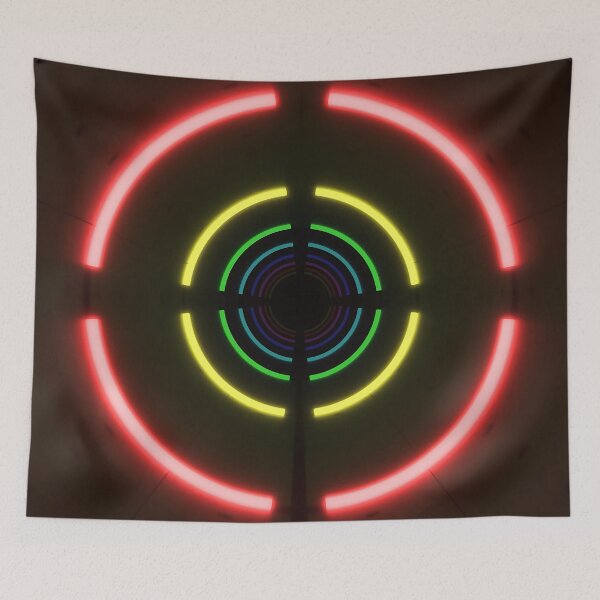 Item preview, Circular Tunnel & Multicolor Neons - Red designed and sold by Electric Shock!! Design.