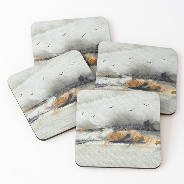 Item preview, Soft Abstract Landscape in Watercolour designed and sold by LakeArtWorks.