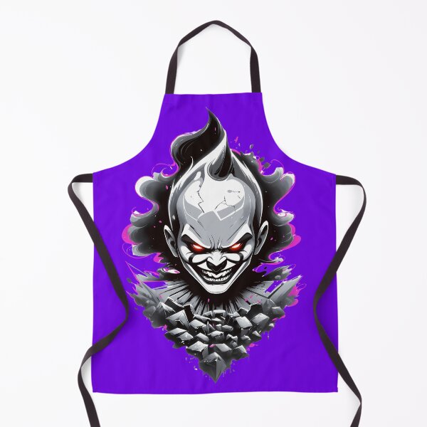 Item preview, Evil Clown Shattered Rock Horror designed and sold by MarCinu Art.