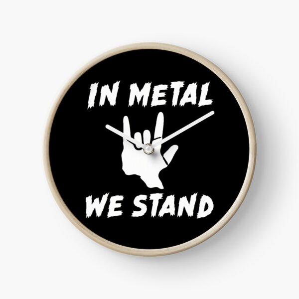 Item preview, In Metals We Stands Rock On Heavy Metal Music designed and sold by MarekTollen.