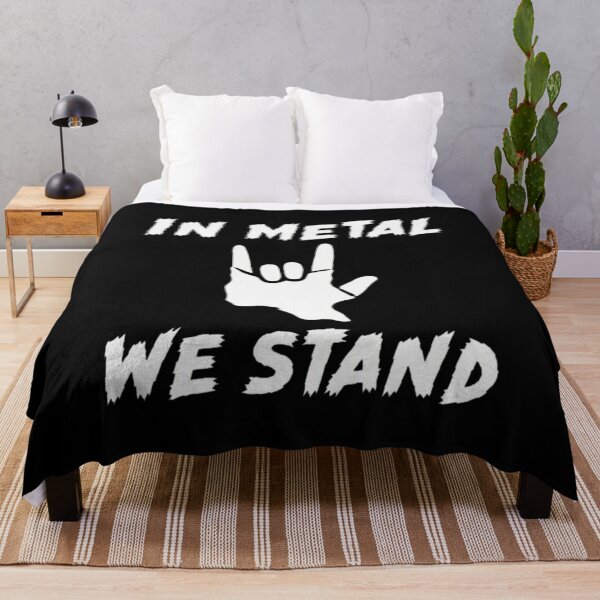 Item preview, In Metals We Stands Rock On Heavy Metal Music designed and sold by MarekTollen.