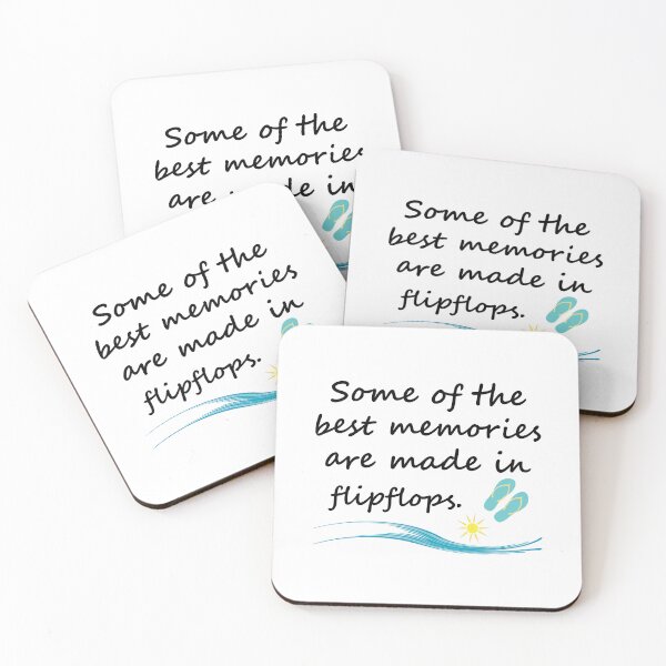 Item preview, Best Memories Made In Flip Flops Beach designed and sold by Loona97.