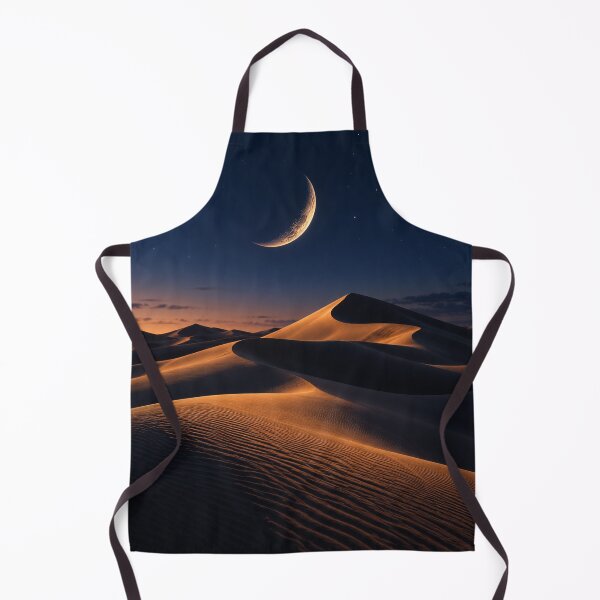 Item preview, Moonlit Desert Landscape designed and sold by KvytoDsgn.