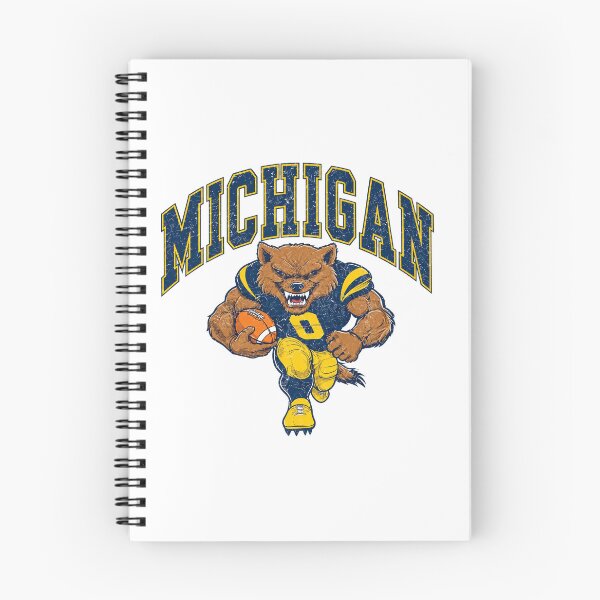 Item preview, Michigan Football Wolverine Mascot Distressed Vintage designed and sold by dartoffofo⭐⭐⭐⭐⭐.