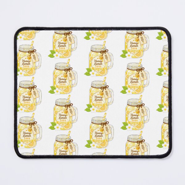Item preview, Cute Honey Lemon Soda Clipart PNG designed and sold by KJackArtwork.
