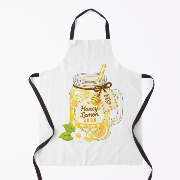 Item preview, Cute Honey Lemon Soda Clipart PNG designed and sold by KJackArtwork.