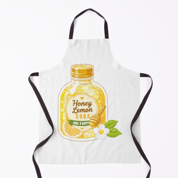 Item preview, Cute Honey Lemon Soda Clipart PNG designed and sold by KJackArtwork.