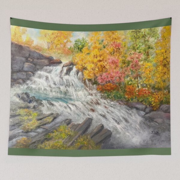 Item preview, Autumn Mountain Cascade designed and sold by KarenZuk.