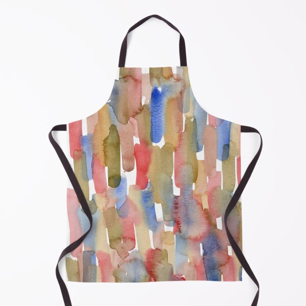 Item preview, Colourful Vertical Watercolour Brushstrokes designed and sold by ArithraStudio.