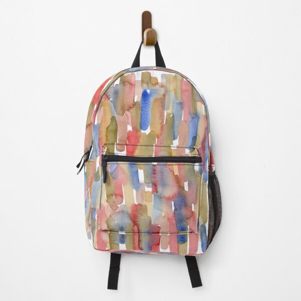 Item preview, Colourful Vertical Watercolour Brushstrokes designed and sold by ArithraStudio.