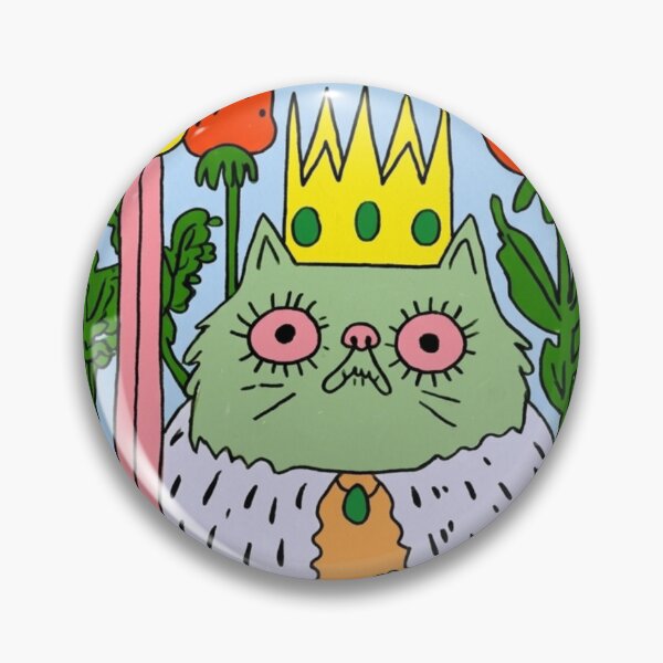 Item preview, Crown‑Meow Chaos: The Indie Kitty Serving Full Regal‑Rizz designed and sold by Print Fiction.